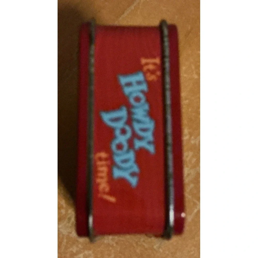 1999 Hallmark 2pc Ornament Set Howdy Doody Small Metal‎ Lunch Box Set